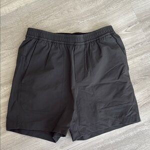 Lululemon Relaxed Fit Pull-On Men's Black Shorts